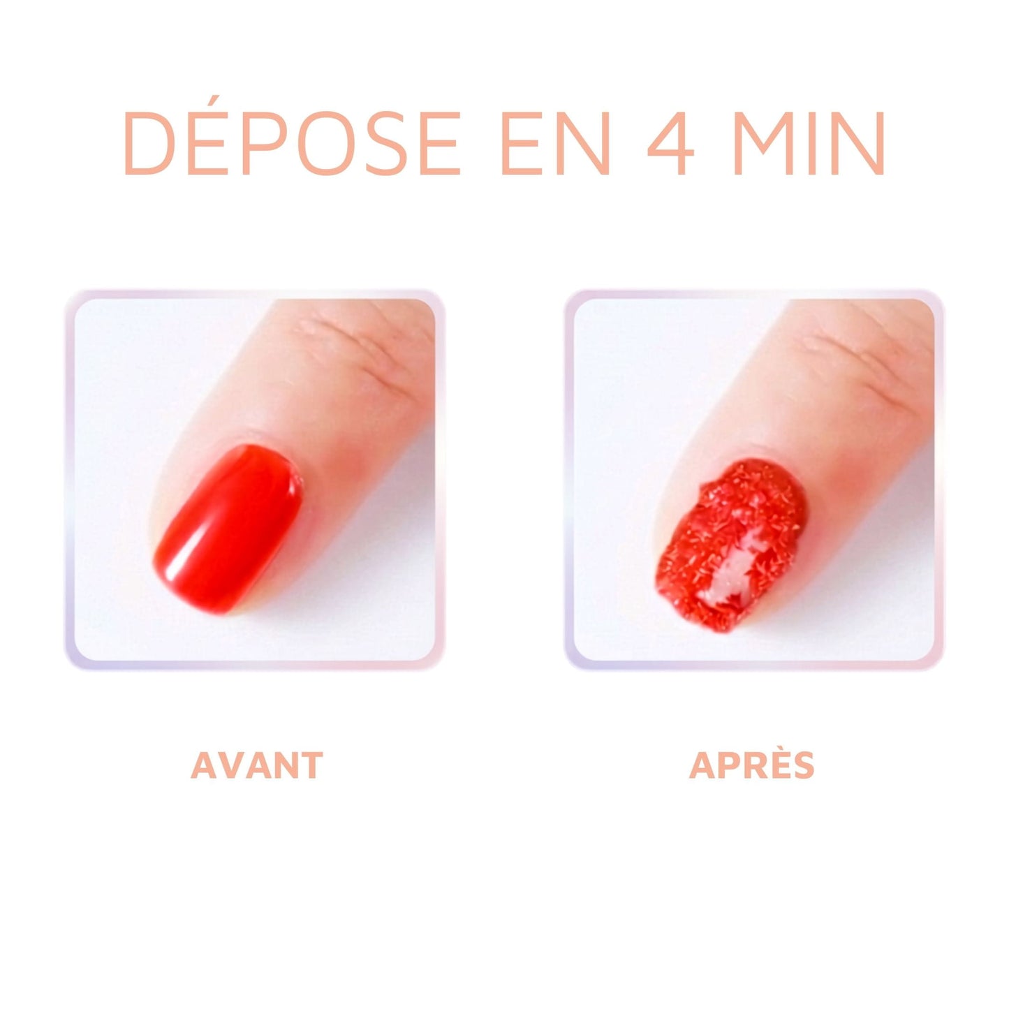 Dissolvant magique vernis semi-permanent