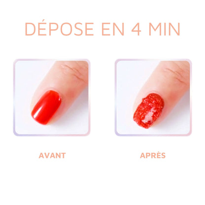 Dissolvant magique vernis semi-permanent